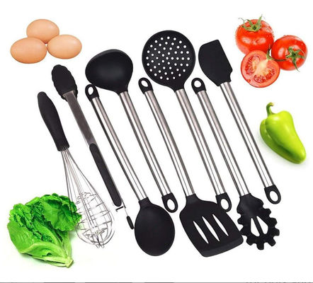 Kitchen Utensil Set-8 Best Kitchen Utensils-Non-Stick Cooking Spatula-Silicone
